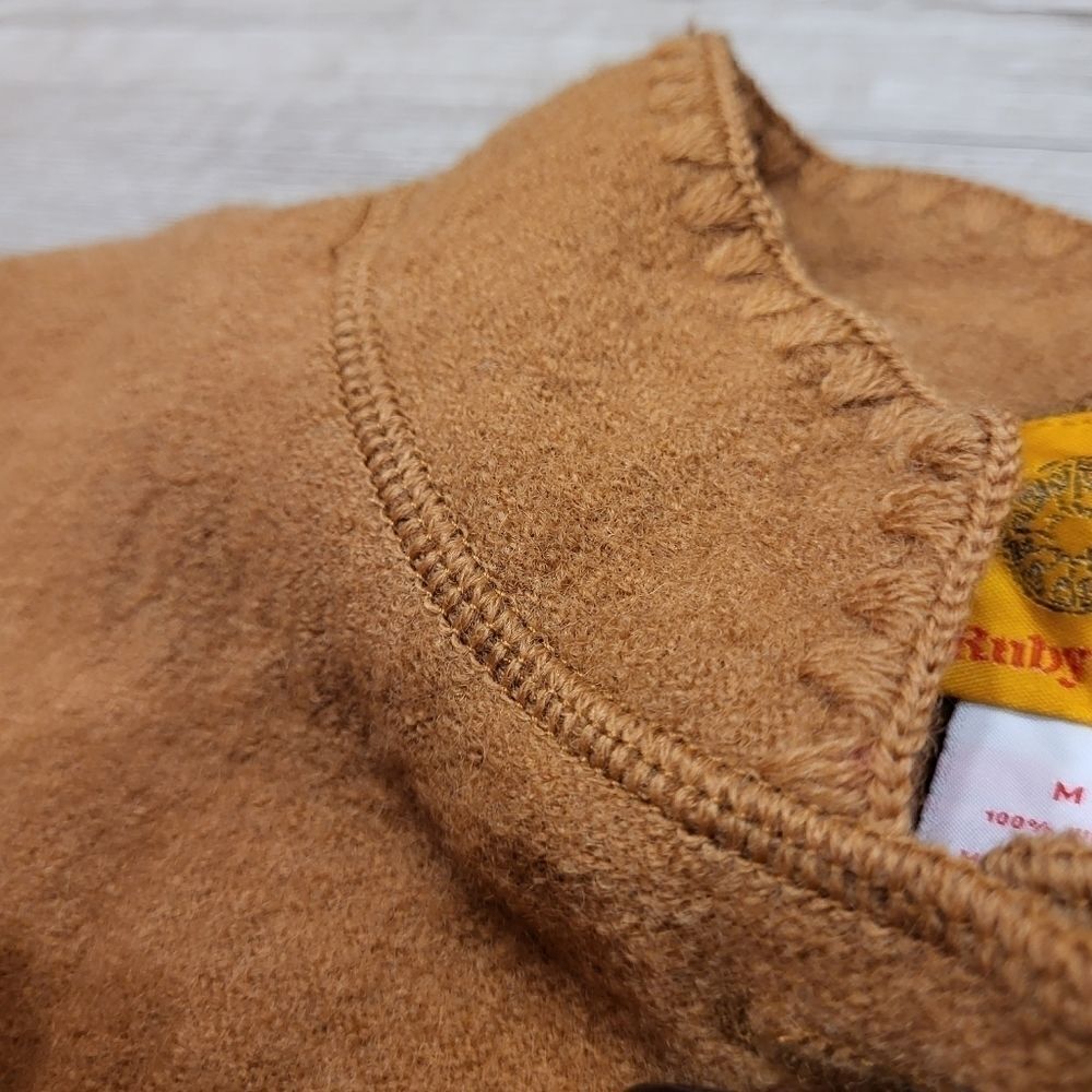 100%Wool Ruby Rd Boho Sweater - image 4